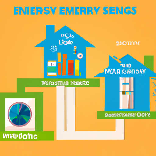 3. אינפוגרפיקה המתארת את החיסכון באנרגיה משימוש בטכנולוגיות בית חכם.